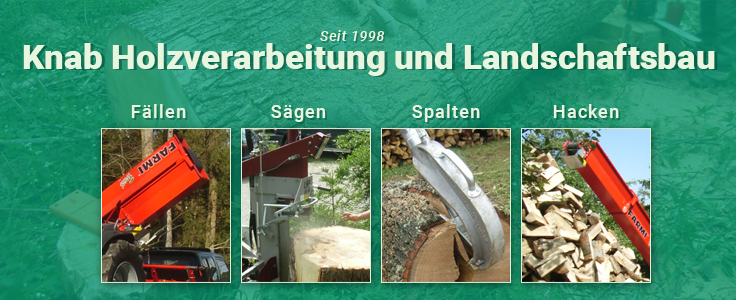 Knab Holzverarbeitung und Landschaftsbau, St.-Moritz-Straße 4
89584 Ehingen-Blienshofen